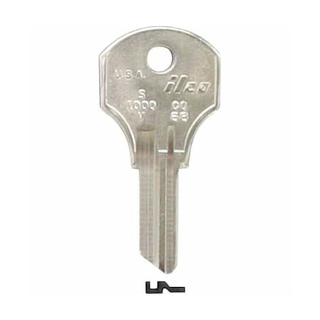 Ilco Ilco: Key Blanks, S1000V-CO68 CORBIN (SOOV 20VS ILCO-S1000V-CO68